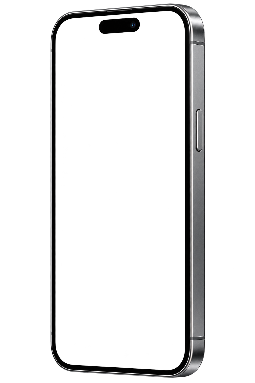 Мокап iPhone Pro Max с хромированной рамкой